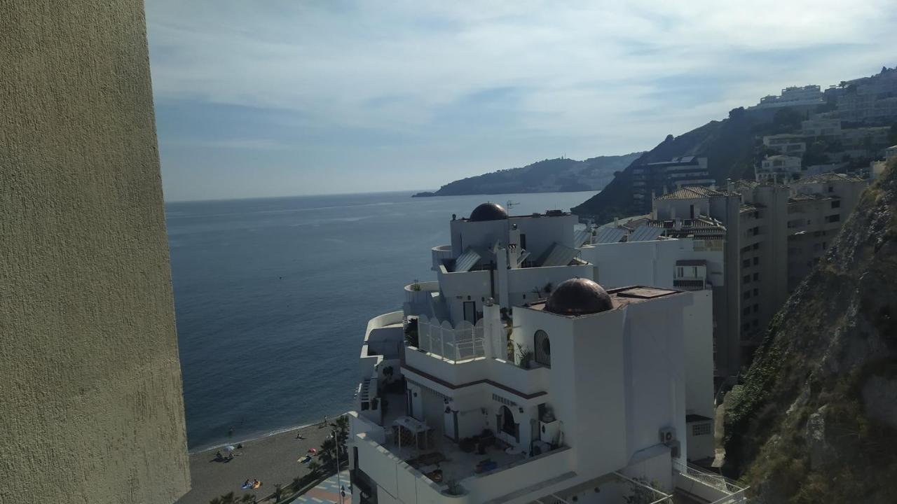 Apartamento Estudio En Chinasol Primera Linea Playa San Cristobal Almuñécar Εξωτερικό φωτογραφία